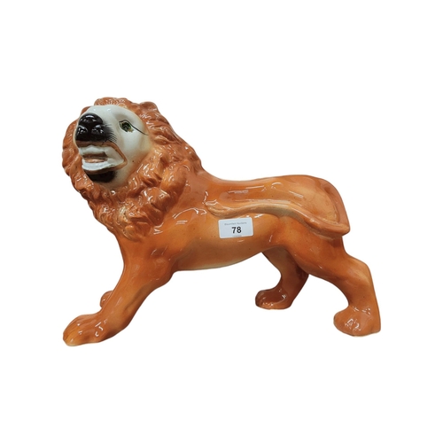 78 - STAFFORDSHIRE LION