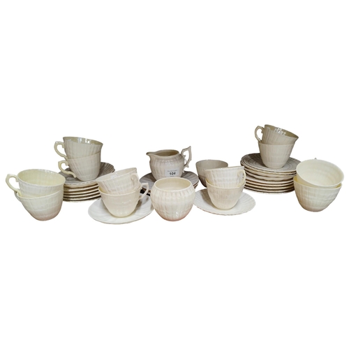 104 - BELLEEK TEA SET