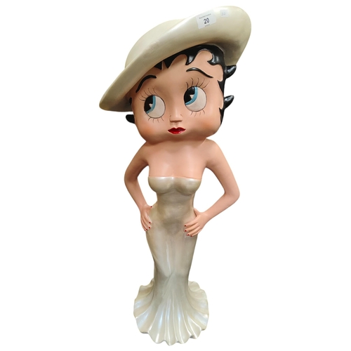 20 - LARGE BETTY BOOP FIGURE - 90cm(H)