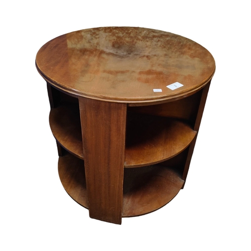 3 - ART DECO CIRCULAR COFFEE TABLE