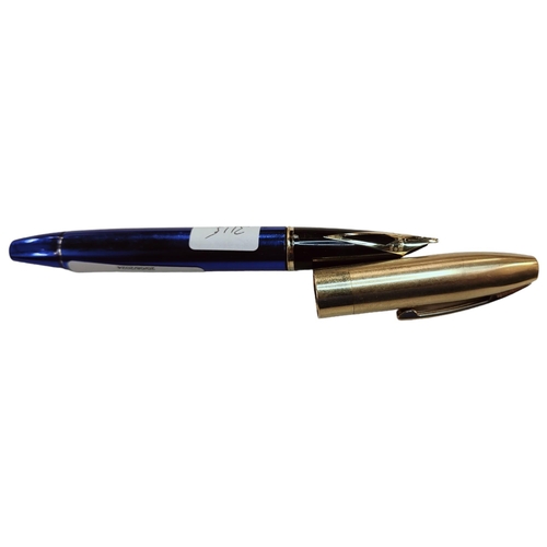 424 - 18 CARAT GOLD NIBBED SHEAFFER FOUNTAIN PEN