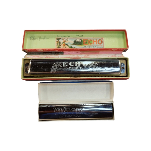 426 - 2 VINTAGE HARMONICAS