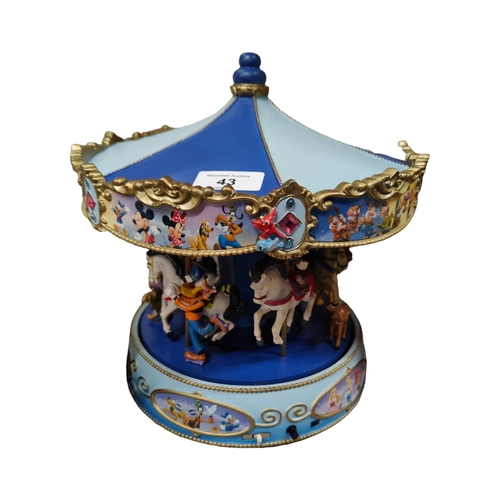 43 - MUSICAL DISNEY CAROUSEL