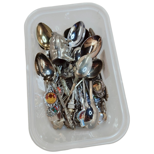 459 - COLLECTOR'S SPOONS AND PIG VESTA