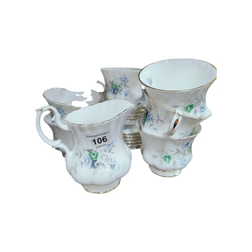 106 - ROYAL ALBERT INSPIRATION CHINA TEA SET