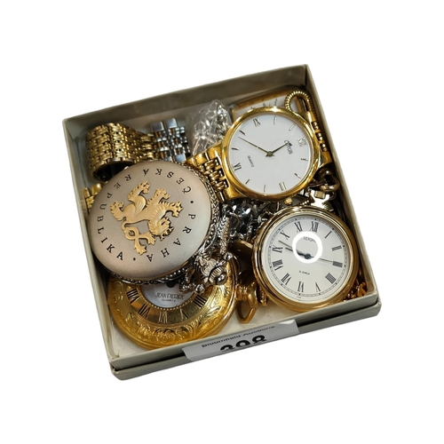 398 - QUANTITY OF WRIST & POCKET WATCHES