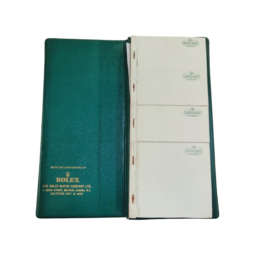 402 - VINTAGE ROLEX CUSTOMER SERVICE RECEIPT BOOK