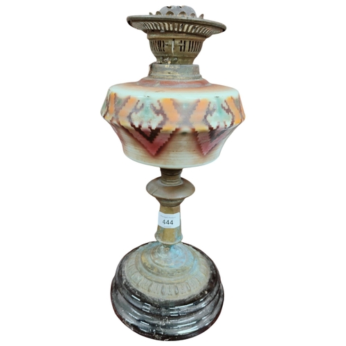 444 - VICTORIAN OIL LAMP