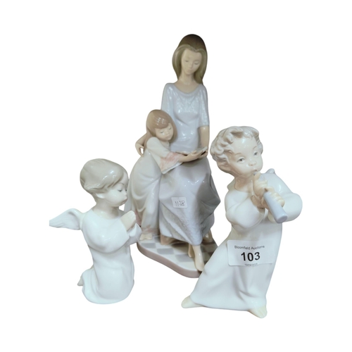 103 - 3 LLADRO FIGURES