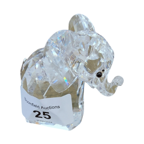 25 - VINTAGE UNBOXED SWAROVSKI ELEPHANT 2