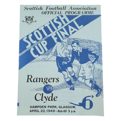 414 - SCOTTISH CUP FINAL 1949 MATCH PROGRAMME RANGERS V CLYDE