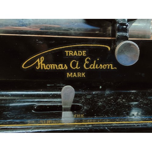 239 - EDISON FIRESIDE PHONOGRAPH WITH HORN