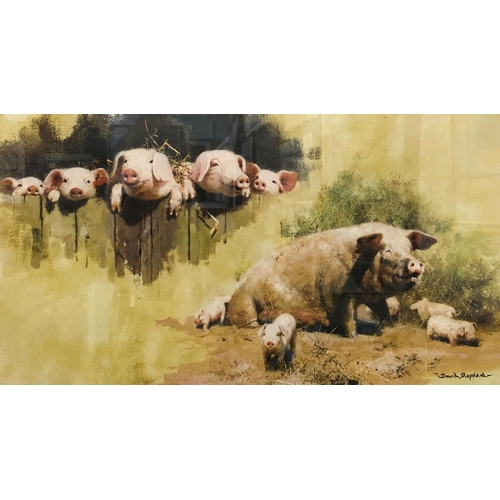 169 - David Shepherd Signed Print - Porkers