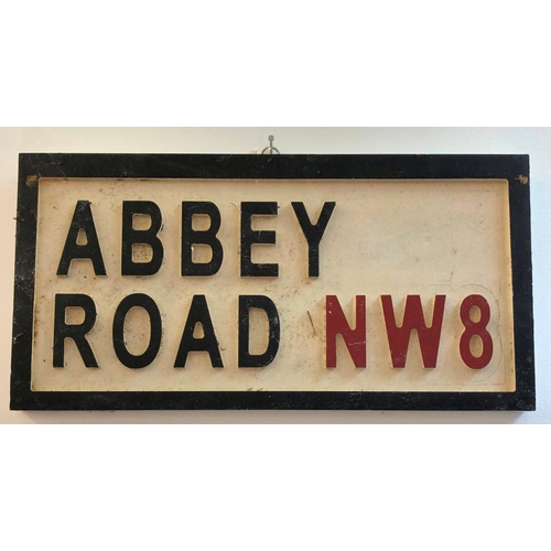 204 - Reproduction Abbey Road Sign