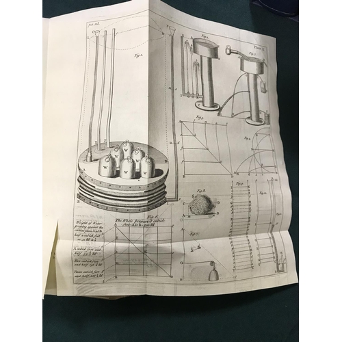 152 - Desaguliers, John Theophilus. A Course of Experimental Philosophy. 2 volumes, second edition, 78 fol... 