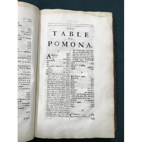 155 - Evelyn, John. Sylva, or a Discourse on Forest-Trees, and the Propagation of Timber, third edition, 4... 