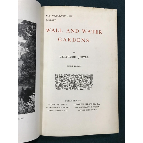 159 - Jekyll, Gertrude. Roses for English Gardens, first edition, plates, original buckram gilt, 8vo, Lond... 