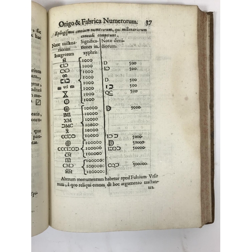 160 - Kircher, Athanasius. Arithmologia sive de abditis Numerorum mysteriis, first edition, engraved front... 