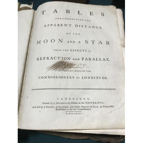 169 - Shepherd, Anthony. Effects of Refraction and Parallax, first edition, a few leaves loose, later leav... 