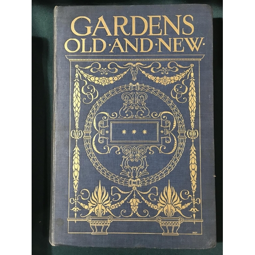 182 - [Anon] Gardens Old and New, volumes 1-3, fourth edition, signed on free-endpaper, 'Ivor Spencer Chur... 