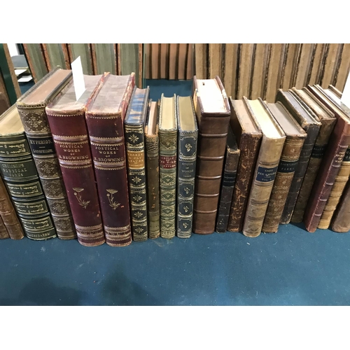 194 - Fine Bindings, 45 volumes, mostly literature and history, contemporary calf and half calf, v.s. (45)