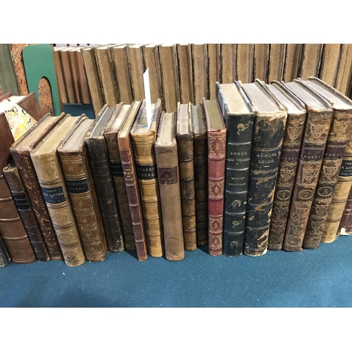 194 - Fine Bindings, 45 volumes, mostly literature and history, contemporary calf and half calf, v.s. (45)