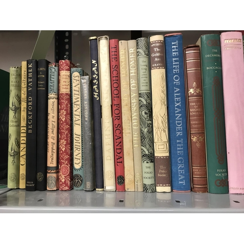 195 - Folio Society, 67 volumes, original cloth, some with dust-jackets, a few with slipcases, v.s. (67)