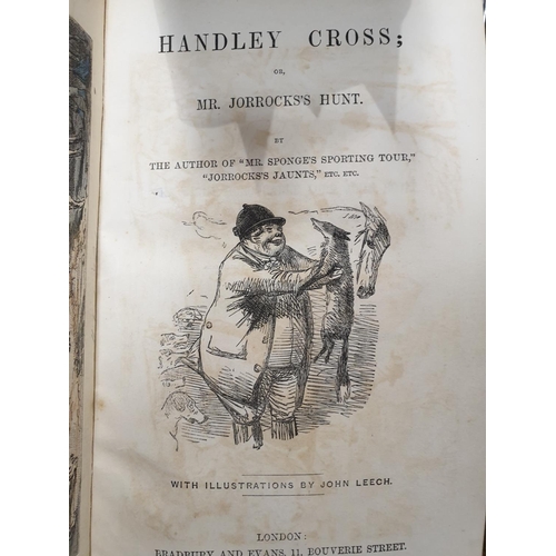 208 - [Surtees, Robert] Handley Cross; or, Mr Jorrocks's Hunt, London: Bradbury and Evans, 1854; 'Ask Mamm... 