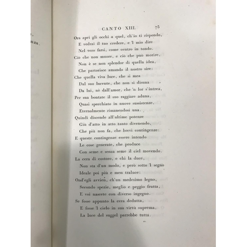 247 - Bodoni, Giambattista and the Amoretti Brothers. Ariosto, Lodovico. L'Orlando Furioso, 5 volumes, eng... 