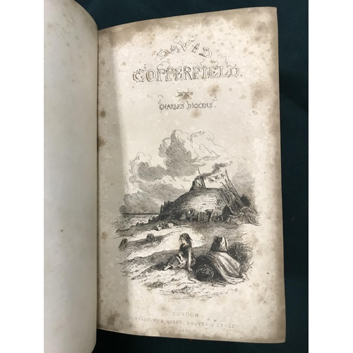 269 - Dickens, Charles. The Personal History of David Copperfield, first edition in book form, engraved fr... 