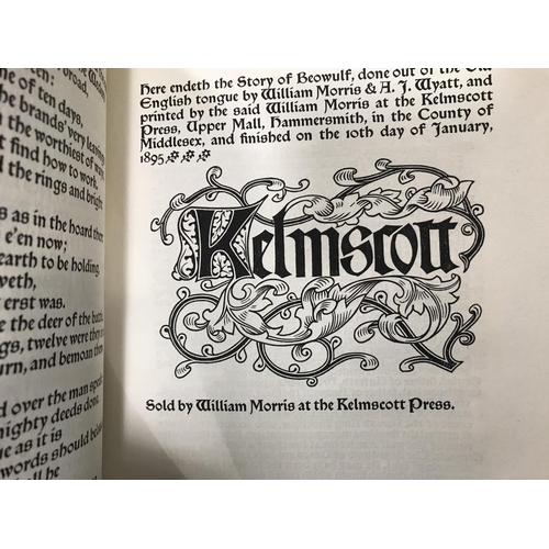 27 - Kelmscott Press. The Tale of Beowulf, translated by William Morris and A.J. Wyatt, one of 300 copies... 