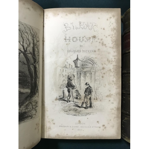 270 - Dickens, Charles. The Life and Adventures of Nicholas Nickleby, first edition in book form, engraved... 