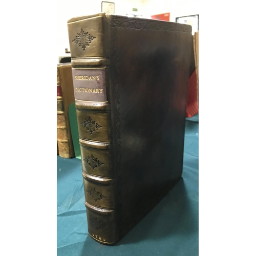 316 - Sheridan, Thomas. A Complete Dictionary of the English Language, second edition, half-title, engrave... 