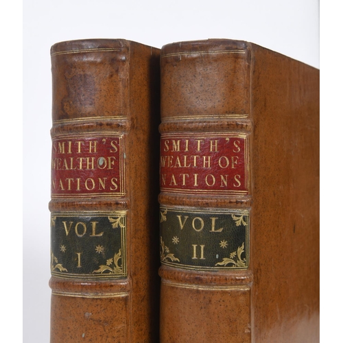 318 - Smith, Adam. An Inquiry into the Nature and Causes of the Wealth of Nations, 2 volumes, second editi... 