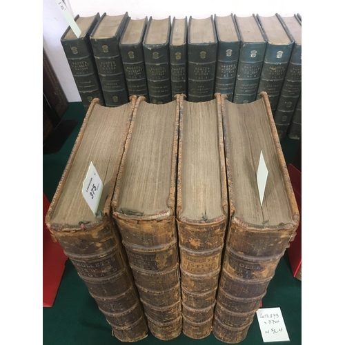 319 - Smollett, Tobias. A Complete History of England, 4 volumes, first edition, engraved frontispieces, f... 