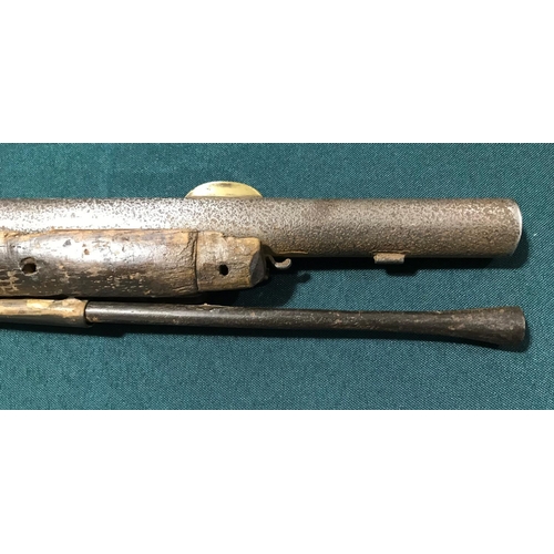 427 - AN M1769 DUTCH DRAGOON MUSKET. An M1769 Flintlock Musket with a 102cm barrel stamped 'B.M-2. D.E. 2'... 