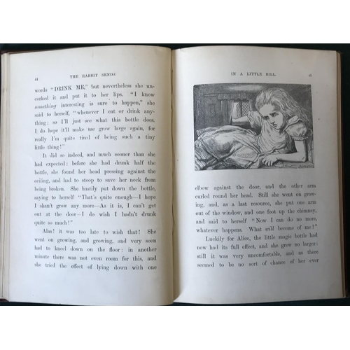 33 - [Dodgson, Charles Lutwidge] Alice's Adventures in Wonderland... by Lewis Carroll, thirtieth thousand... 