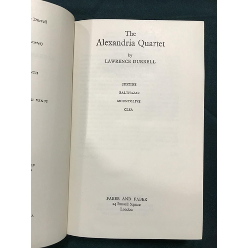 333 - Durrell, Lawrence. The Alexandria Quartet, first collected edition, number 328 of 500 copies, signed... 