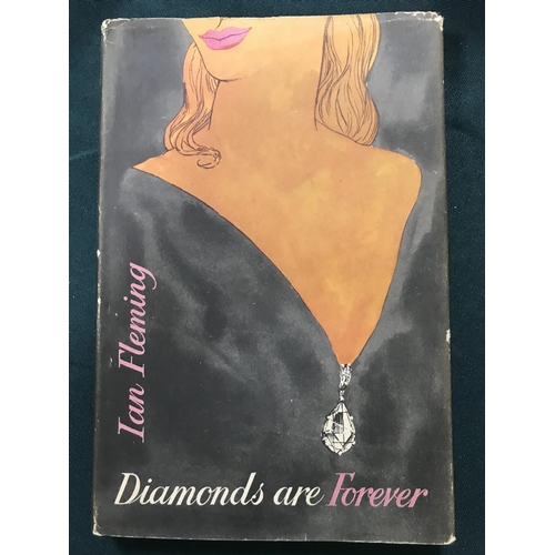 335 - Fleming, Ian. Diamonds Are Forever, first edition, with the contents page misnumbered, original clot... 