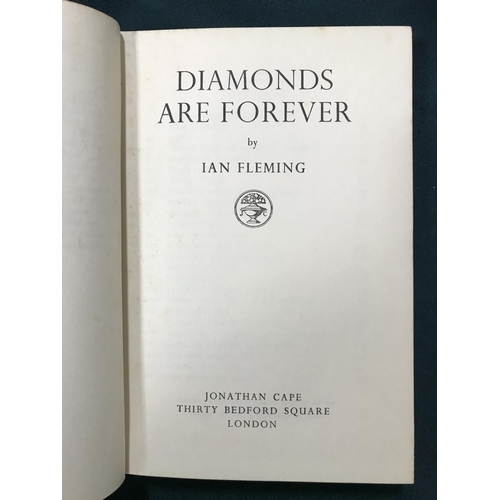 335 - Fleming, Ian. Diamonds Are Forever, first edition, with the contents page misnumbered, original clot... 