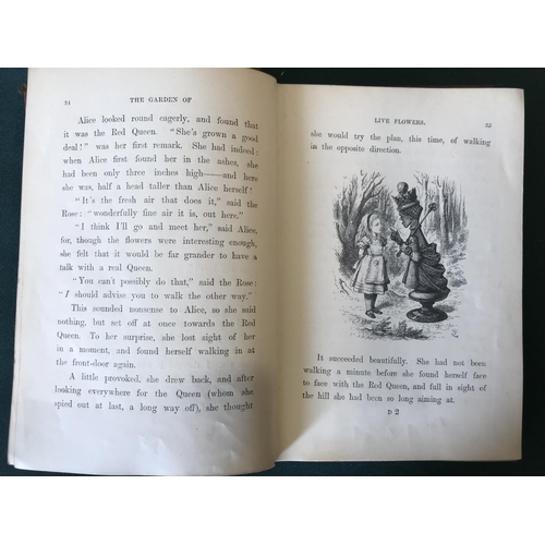 34 - Dodgson, Charles Lutwidge. Through the Looking-Glass, and What Alice Found There, first edition, fir... 