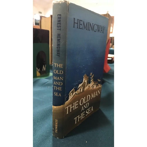 341 - Hemingway, Ernest. The Old Man and the Sea, first edition, free-endpaper inscribed by a previous own... 