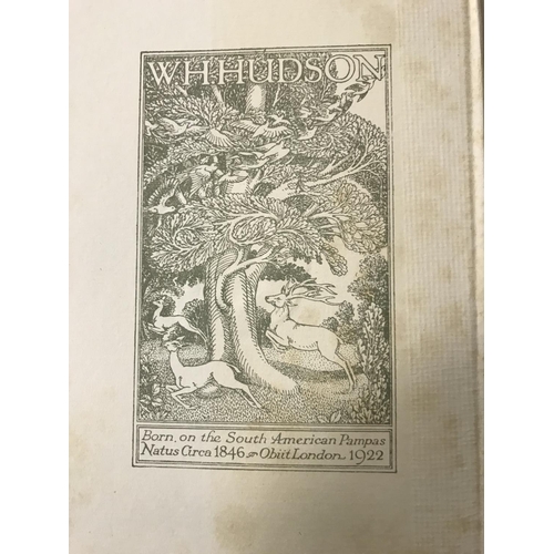 343 - Hudson, William Henry. The Collected Works, 24 volumes, one of 750 sets, original cloth gilt, dust-j... 