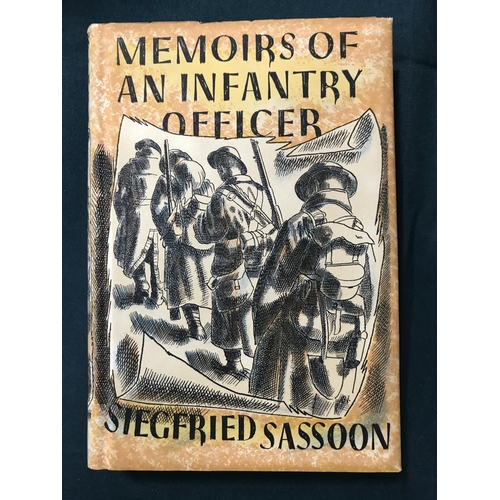 349 - Sassoon, Siegfried. Memoirs of an Infantry Officer... with illustrations by Barnett Freedman, first ... 