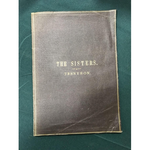 368 - Tennyson, Alfred, Lord. The Sisters, 6pp. of printed music by Arthur Sullivan, words by Alfred Tenny... 