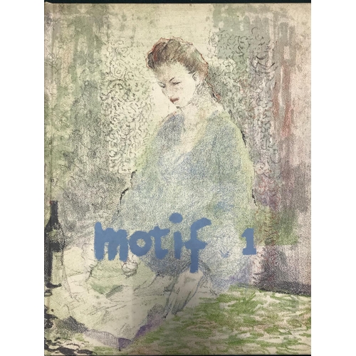 43 - McLean, Ruari, editor. Motif: A Journal of the Visual Arts, volumes 1-8 [of 13], plates, illustratio... 