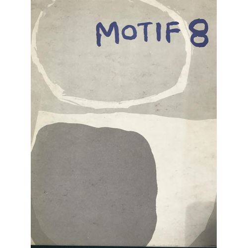 43 - McLean, Ruari, editor. Motif: A Journal of the Visual Arts, volumes 1-8 [of 13], plates, illustratio... 