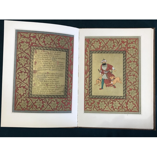 46 - Moore, Thomas. Paradise and the Peri, first edition, 27 chromo-lithographed leaves by Alfred Warren ... 