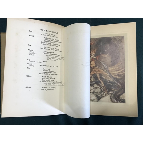49 - Rackham, Arthur. The Rhinegold and the Valkyrie, first edition, second impression, 34 tipped-in colo... 