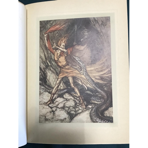 49 - Rackham, Arthur. The Rhinegold and the Valkyrie, first edition, second impression, 34 tipped-in colo... 